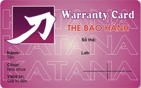 thẻ bảo hành